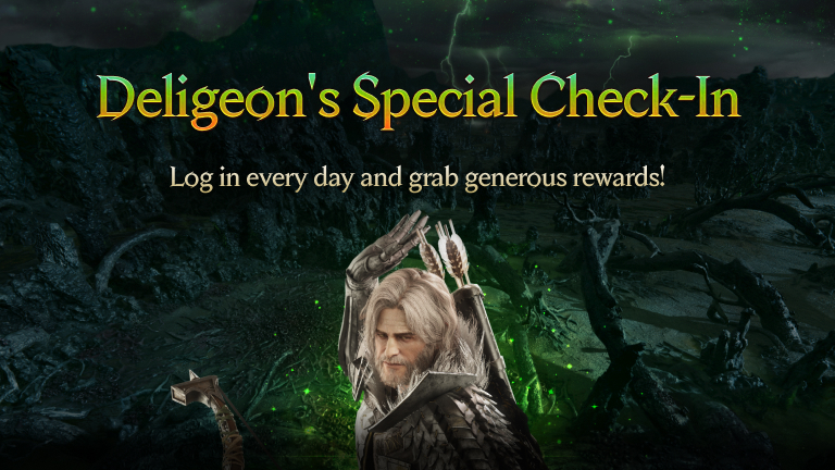 Deligeon's Special Check-In Event